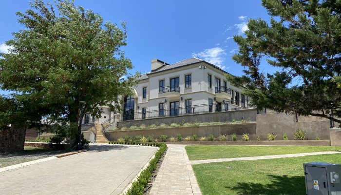 Traditional-style mansion: The Gantsho family reimagined their childhood home in Komani, Eastern Cape as a warm, double-storey residence that blends memory with modernity. Designed to host both intimate living and large family gatherings, it features an entertainment space overlooking a spacious yard tailored for functions and ceremonies.